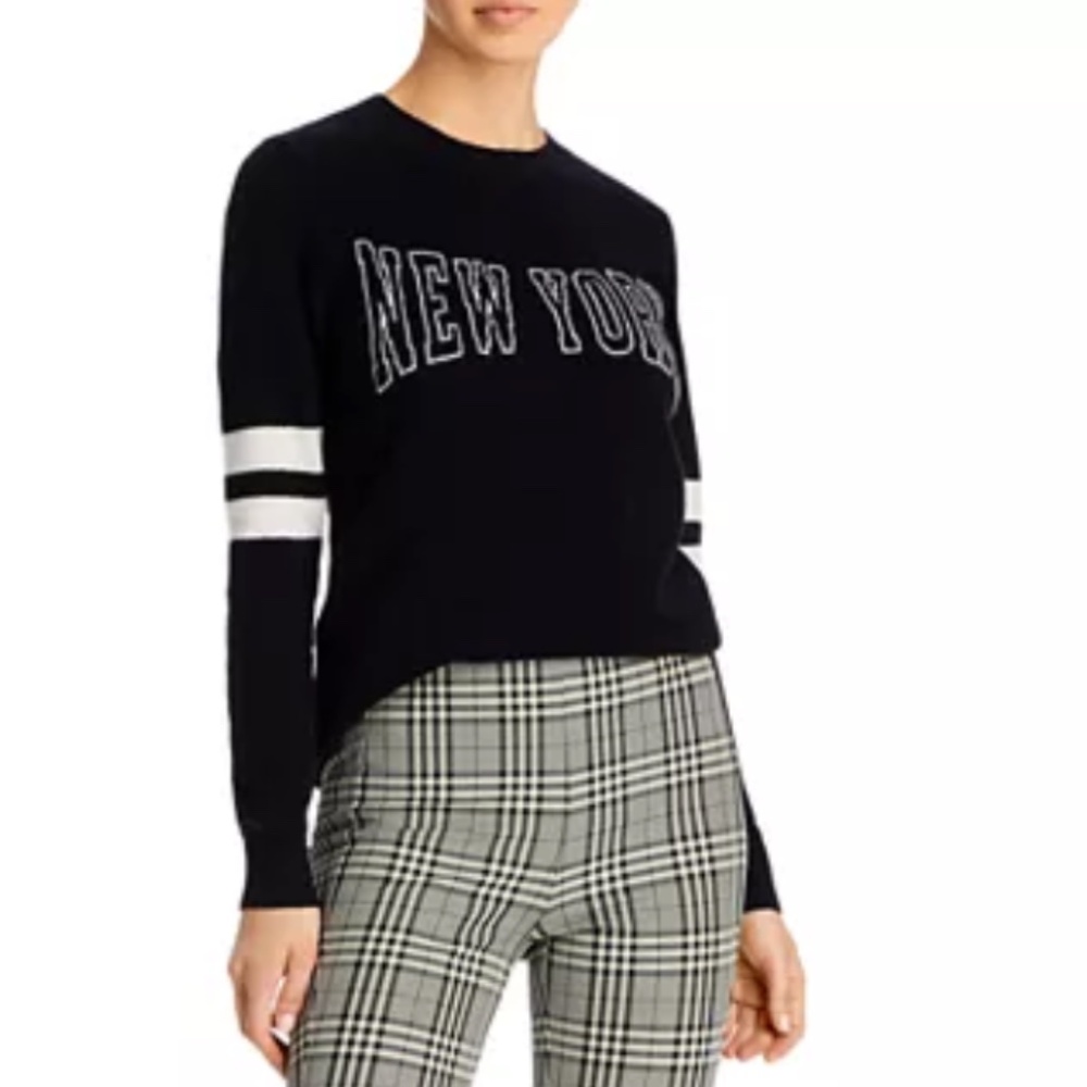 AQUA NEW YORK Cashmere Sweater Small - Picture 3 of 8